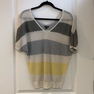 Express Dolman Sleeve Striped Top